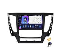 Radio MP5 con Android 14 y navegación GPS para Mitsubishi Pajero 2016-2018 Pantalla táctil de 9 Pulgadas estéreo Compatible con 4G FM DSP Carplay Android Auto y Controles en el Volante NF5