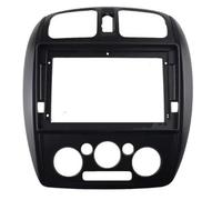 Radio MP5 GPS Coche Reproductor Android Estéreo 2DIN Marco Panel 9 Pulgadas Para Mazda 323 2002 2003 2004 2005 2006-2008 Marco fascia estéreo