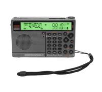 Radio Multibanda, SW FM MW Air V.UHF WB Radio Portátil de Banda de Frecuencia con Bluetooth App Control Batería Recargable Radio Digital con Alarma SOS y Linterna (Green)