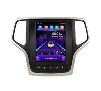 Radio Multimedia para Coche de 9.7" con Doble DIN, Android 14, Pantalla táctil, navegación GPS, Reproductor de DVD y CarPlay inalámbrico para Jeep Grand Cherokee 2014-2022 - Sistema de Entre