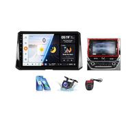 Radio multimedia para coche Toyota Corolla 12 E210 XP210 2018-2023 9 pulgadas 2 DIN Android 13 4G CarPlay navegación GPS DSP FM DAB+ radio navegación para coche Bluetooth GPS 5.0 SWC y DVR color crema