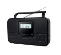Radio Muse M-087 M Black Portátil