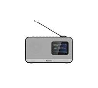 Radio Panasonic RF-D15 Portátil DAB+ FM Bluetooth LCD Control Giratorio Negro/Plata