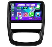Radio Pantalla 2 DIN Android para Renault Duster 2010-2015 con Carplay Android Auto Pantalla táctil HD de 9 Pulgadas estéreo para automóvilpara Coche GPS WiFi Bluetooth (8 núcleos 8+256 GB)