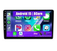 Radio pantalla 2 din Android para Renault Sandero Dacia Duster Captur Lada Xray Carplay Android Auto pantalla táctil HD de 9 pulgadas estéreo para automóvilpara coche GPS WiFi Bluetooth (4 núcleos (2+
