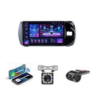 Radio Pantalla de Coche estéreo para coche con pantalla táctil de 9 pulgadas Bluetooth para Toyota Vitz 3 III XP130 2014-2019 Android 14 2 DIN conexión Plug and Play Bluetooth automático(NF-4 4GB+64GB
