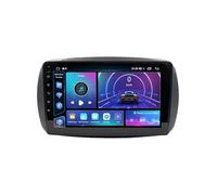 Radio Pantalla Estéreo GPS para coche de 2 DIN Android 14 para Mercedes Benz Smart 2016-2020 pantalla táctil de 9 pulgadas cámara de visión trasera Carplay control en el volante Bluetooth GPS (M100S 1