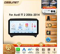 Radio para Auto de 10.33 Pulgadas para AUDI TT MK2 8J 2006 2007-2014, Carplay Inalámbrico, Android Auto, OBD, DAB, RDS, BT, TPMS, 4G S8 AHDC2 AI