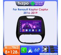 Radio para Auto Hizpo 7862 para Renault Kaptur Captur 2016 - 2019, Sistema Inteligente Inalámbrico Carplay, Multimedia Android Auto 4G 2Din 8cores-4G 32G -S4