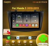 Radio para Auto Hizpo de 8 Núcleos y 9 Pulgadas con Android 14 y Carplay para Mazda 3 2010-2013, Reproductor Multimedia, GPS, Navegación, Autoradio, RDS, BT QS8PNC with 360 CAM