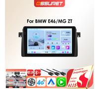 Radio para Auto OSSURET 6115 con Android para BMW Serie 3 E46 M3 1999-2006, Carplay Inalámbrico, Android Auto, Multimedia 2Din, 8 Núcleos, ADAS, Estéreo, GPS QS6