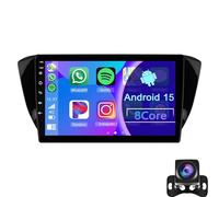 Radio Para Automóvil Android 15 Para Sko-da Superb 3 2015-2019 Con CarPlay Inalámbrico Android Auto Pantalla Táctil De 9.7 Pulgadas Estéreo GPS Con Navegación WiFi Bluetooth 5.0 FM/(Color:WIFI 1G+32G)