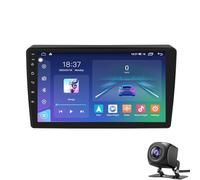 Radio para automóvil de para Ci-troen Berlingo B9 Pe-ugeot Partner 2008-2019 Carplay inalámbrico y Android Auto Receptor estéreo con pantalla táctil de 9″BT GPS FM/RDS SWC+ Cámara micrófo(Color:S8)
