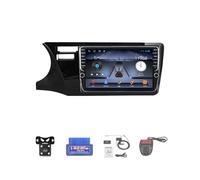 Radio para Coche Android 12 GPS 2 DIN para Honda City 2014-2017, Pantalla táctil de 9", CarPlay inalámbrico, Android Auto, FM/Am/Dab+/RDS/DSP, cámara de visión Trasera, GPS/DVR/Bluetooth
