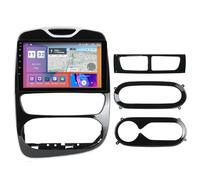 Radio para Coche Android 13 2 DIN para Clio 4 BH98 KH98 (2012-2018) - Reproductor Multimedia con Pantalla táctil de 9'' con Bluetooth 5.0, FM, RDS, Dab+, GPS, WiFi, Llamadas Manos Libres (NF