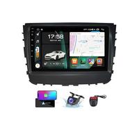 Radio para coche Android 13 con Carplay Android Auto para SsangYong Rexton 2019-2020 pantalla táctil de 9 pulgadas estéreo Bluetooth 5.0 controles en el volante FM RDS reproductor multimedia DSP (NF-6