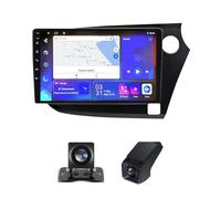 Radio para Coche Android 13 de 9" para Honda Insight 2009-2014, LHD/RHD, con Controles en el Volante, CarPlay, Android Auto, Bluetooth 5.0, 4G+WiFi, FM RDS, cámara de visión Trasera (B,NF-3)