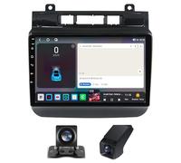 Radio para Coche Android 13 para Volkswagen Touareg FL NF 2010-2018 | Pantalla táctil de 9", CarPlay, Android Auto, Bluetooth 5.0, FM RDS, 4G+WiFi, Controles en el Volante, DVR y cámara Tras
