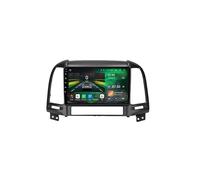 Radio para Coche Android 14 para Hyundai Santa Fe 2006-2012, Pantalla táctil de 9, 2 DIN, CarPlay, Bluetooth, GPS, WiFi, Reproductor Multimedia con cámara Trasera (K5 8+128G)