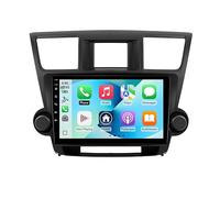 Radio para Coche Android 14 para Toyota para Highlander 2009-2014, estéreo inalámbrico con CarPlay Navegador por satélite