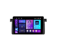 Radio para Coche Android 15 2 DIN con Pantalla táctil de 9" para BMW E46 M3 (1998-2006) con cámara de visión Trasera, Carplay, Bluetooth, FM RDS, GPS, SWC, WiFi 4G y Sistema de Audio de 8+12