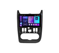 Radio para Coche Android 15 2 DIN con Pantalla táctil de 9 Pulgadas para Renault Logan Sandero 2009-2015 con cámara de visión Trasera, CarPlay, Bluetooth, FM RDS, GPS, SWC, WiFi 4G y Audio (