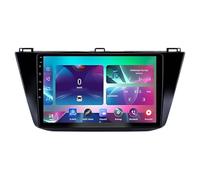 Radio para Coche Android 15 de 9" de Alta definición con Pantalla táctil, GPS, Bluetooth y Reproductor para VW Tiguan 2016-2018. Procesador de 8 núcleos, WiFi 4G, 12 GB + 256 GB, Connect & P
