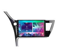 Radio para Coche Android 15 de Alta definición de 9 Pulgadas con Pantalla táctil, GPS, Bluetooth, 8 núcleos, 4G+WiFi, 12G+256G para Toyota Corolla 11 Auris LHD 2017-2019, Connect & Play.