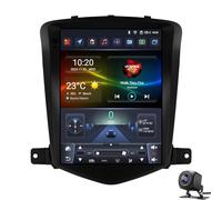 Radio para Coche Android 15 para Chevro-Let Che-vy Cruze J300 2008-2012 Actualización 5G WiFi estéreo con Pantalla táctil de 9,7" CarPlay Android Auto Bluetooth HiFi de Pantalla Dividida(Color:S8)