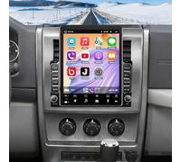 Radio para coche Android 15 para Jeep Liberty 2008-2012 CarPlay Android Auto inalámbricos pantalla táctil HD de 9.7''estéreo navegación GPS WiFi Bluetooth FM/RDS SWC cámara micrófono(Color:TS800)