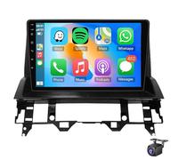 Radio para Coche Android 15 para Ma-zda 6 2002-2008 Estéreo con Pantalla Táctil De 9'' Carplay Inalámbrico Android Auto EQ De Audio GPS Bluetooth FM RDS SWC Cámara De Respaldo AHD(Size:8Core 6+128G)