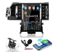 Radio para Coche Android 15 para Range Rover Evoque (2014-2018), Reproductor Multimedia de 12,1", CarPlay, navegación GPS, Bluetooth 5.0, Hi-Fi, FM, WiFi 5G, Controles en el Volante, DSP, mi