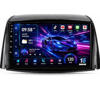 Radio para Coche Android 15 para Renault Koleos 2008-2016 Pantalla táctil 2K de 9,5 Pulgadas CarPlay Android Auto Bluetooth 5.0 WiFi GPS Navegación para Coche y cámara(M100CP)