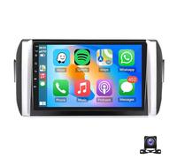 Radio Para Coche Android 15 Para Toyo-ta Innova 2015-2017 Estéreo Con Pantalla Táctil De 9'' Carplay Inalámbrico Android Auto/GPS/WiFi/Bluetooth/Cámara Trasera AHD/SWC/EQ/Radio FM R(Size:8Core 6+128G)