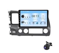 Radio para Coche con Pantalla IPS de 10" y Android 13 para Honda Civic (2005-2012), CarPlay y Android Auto inalámbricos, navegación GPS, WiFi, cámara de visión Trasera AHD, 4G + WiFi, proces