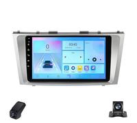 Radio para Coche con Pantalla para Toyota Camry 6 XV 40 50 2006-2011 1280 * 720 Pantalla inalámbrica Android Auto CarPlay/GPS/BT/Compatible con cámara de visión Trasera Car Screen(B,NF-5)