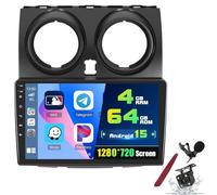 Radio para Coche con Pantalla táctil 2K de 9'' para Nissan Qashqai (2006-2016), Android 15, Carplay inalámbrico, Android Auto, 64 GB, Ecualizador 32EQ, WiFi 5G, Bluetooth, cámara 1080P, K6 P