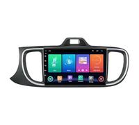 Radio para coche con pantalla táctil de 9 pulgadas y Android 14 para Kia Soluto Pegas 2017-2023 AHD cámara de visión trasera controles en el volante Bluetooth Carplay navegación GPS (P3 4 núcleos 2GB+