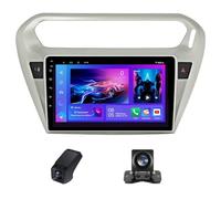 Radio para Coche con Pantalla táctil HD para Volkswagen Touareg I 1 GP 2002-2010, Sistema Android 14 Compatible con CarPlay inalámbrico y Android Auto, navegación GPS y función BT/Radio FM/vídeo 108