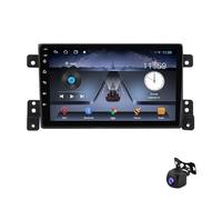 Radio para Coche con Pantalla táctil IPS de 9 Pulgadas y Android 13 para Suzuki Grand Vitara 2005-2015, CarPlay y Android Auto inalámbricos, navegación GPS, WiFi + cámara de visión Trasera A