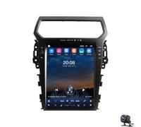Radio para coche Ford Explorer 2011-2019 actualización de estéreo unidad principal estilo Tesla de 12,1 pulgadas reemplazo de unidad principal Carplay y Android Auto navegación GPS BT 5G AM SWC(8 núcl