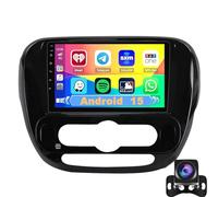 Radio para Coche para KIA Soul 2013-2019, Android 15, Pantalla táctil de 9", Bluetooth, GPS, CarPlay, Android Auto, WiFi, DSP, FM RDS, Canbus, cámara de Marcha atrás, 8 núcleos 6+128G.