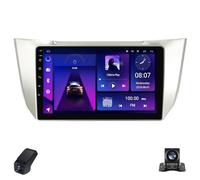 Radio para Coche para Lexus RX300 RX330 RX350 RX400H 2 2003-2009 2K Pantalla Táctil de Doble DIN Reproductor Multimedia para Coche/CarPlay/AndroidAuto/Bluetooth/GPS/FM/Am/RDS/WiFi(C10Pro)