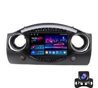 Radio Para Coche Para Mini Cooper S R50 R52 R53 2004-2007 Android 15 Con Pantalla Táctil De 9 Pulgadas 2 Din GPS Con Conexión Plug And Play Soporte USB Conexión De Espejo Y Cámara T(Color:WIFI 1G+32G)