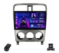 Radio para Coche para Subaru Forester SG 2002-2008 2K Pantalla Táctil de Doble DIN 9-Inch Reproductor Multimedia para Coche/CarPlay/AndroidAuto/Bluetooth/GPS/FM/AM/RDS/DSP/WIFI/4GLTE(C20Pro)