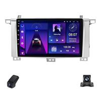 Radio para Coche para Toyota Land Cruiser LC 100 2002-2007 2K Pantalla Táctil de Doble DIN Reproductor Multimedia para Coche/CarPlay/AndroidAuto/Bluetooth/GPS/FM/Am/RDS/DSP/WiFi(A,C20Pro)