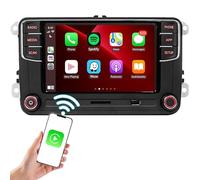Radio para Coche SCUMAXCON RCD360 Pro3 con Carplay inalámbrico para VW Golf 5, Golf 6, Polo 5, T5, Passat, Radio 2 DIN Bluetooth USB RVC con alemán