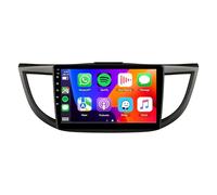 Radio para coche ZCRKEJI de 8 núcleos [4G+64G] Android 14 para Honda CRV (2012-2014),pantalla de 9",2 DIN,Carplay inalámbrico,Android Auto,navegación GPS,FM,RDS,Bluetooth,SWC,DSP,micrófono y cámara,M4
