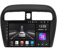Radio para Coche ZCZANT con Pantalla táctil de 9 Pulgadas y Android 15 para Mi-tsubishi Mirage Attrage 2012-2019 con Mirror Link, SWC, BT, FM, cámara, estéreo inalámbrico de Doble DIN, WiFi, RDS, EQ