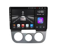 Radio para Coche ZCZANT de 10 Pulgadas con Android 15, Pantalla táctil, Radio para VW Volkswagen Sagitar Jetta 2006-2010 con SWC/BT/FM, cámara, estéreo inalámbrico de Doble DIN, WiFi, RDS, USB, e